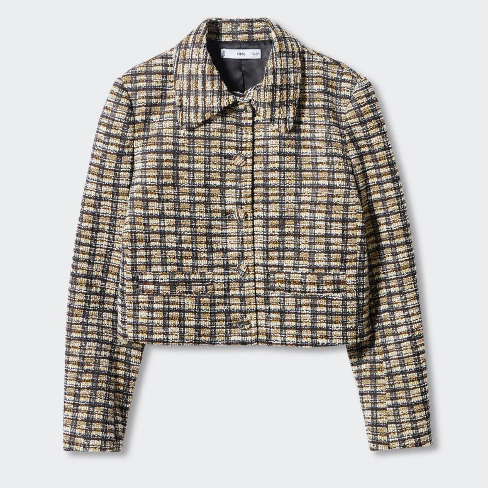 Mango Tweed Jacket, Size XS. Skirt available seperately.